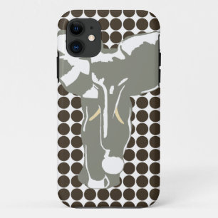 Capa Para iPhone 11 Cola Safari Dot com Elefante Pop