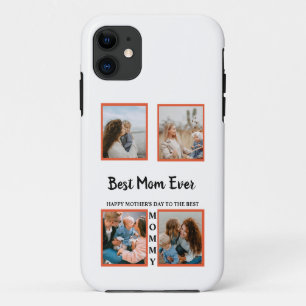 Capa Para iPhone 11 Colagem de dias de as mães para a mãe