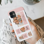 Capa Para iPhone 11 Colagem de Fotos de Amigos | Presente de aniversár<br><div class="desc">Colagem de Fotos de Amigos | Presente de aniversário feliz.Torne o aniversário do seu amigo mais especial com este presente personalizado apresentando uma colagem de seus momentos favoritos juntos! Este presente de aniversário personalizado de temas cor-de-rosa está disponível exclusivamente no Zazzle, e é a maneira perfeita de mostrar ao seu...</div>
