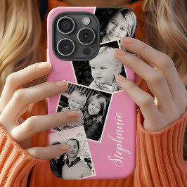 Capa Para iPhone 11 Colagem de Fotos Personalizadas do Instagram com N