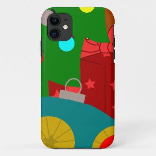 Capa Para iPhone 11 Colagem de Natal