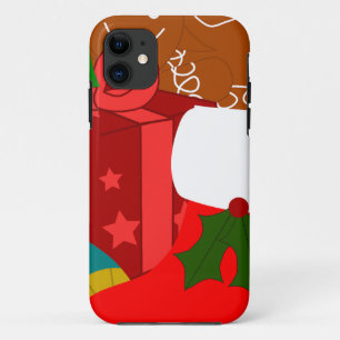 Capa Para iPhone 11 Colagem de Natal