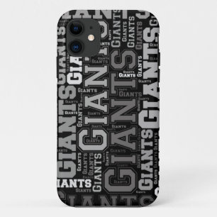 Capa Para iPhone 11 Colagem de Nome da Equipe de Gigantes