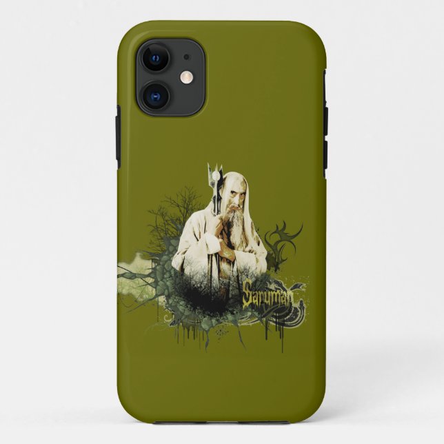 Capa Para iPhone 11 Colagem de vetor SARUMAN™ (Verso)