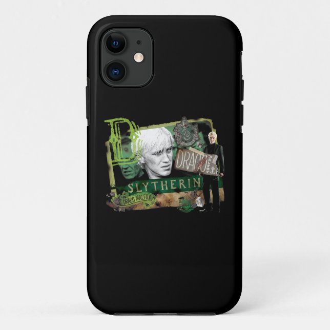 Capa Para iPhone 11 Colagem do Draco Malfoy 1 (Verso)