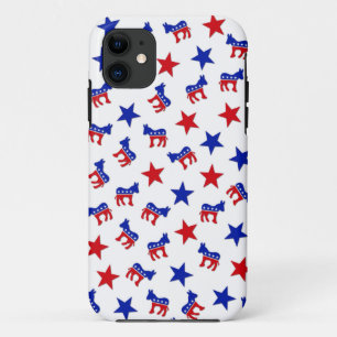 Capa Para iPhone 11 Colagem do partido Democrática