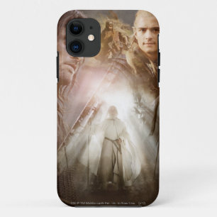 Capa Para iPhone 11 Colagem dos caráteres