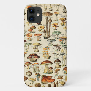 Capa Para iPhone 11 Coleção de Cogumelos