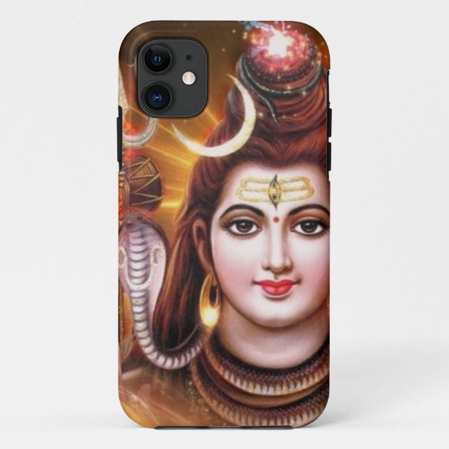 Capa Para iPhone 11 Coleção Majestosa Lord Shiva (Verso)