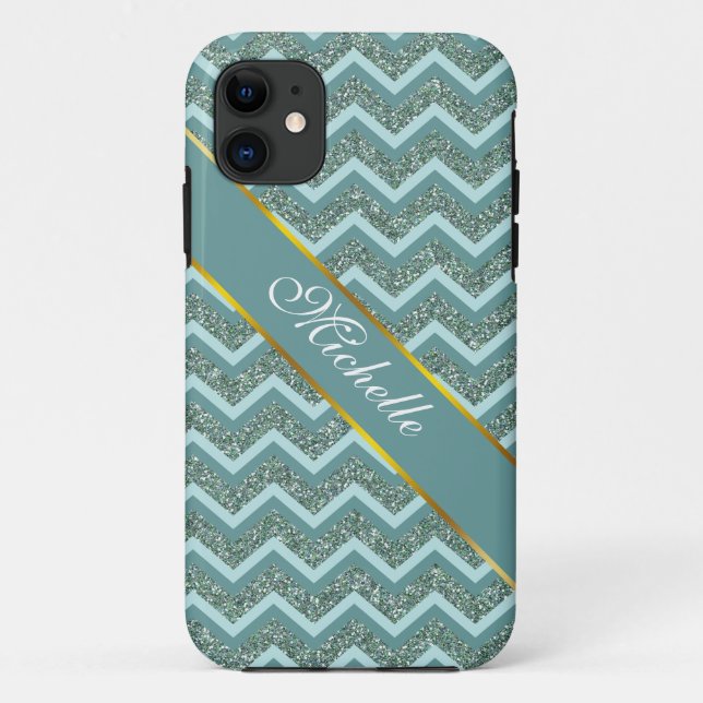 Capa Para iPhone 11 Coletor de Teal (Verso)