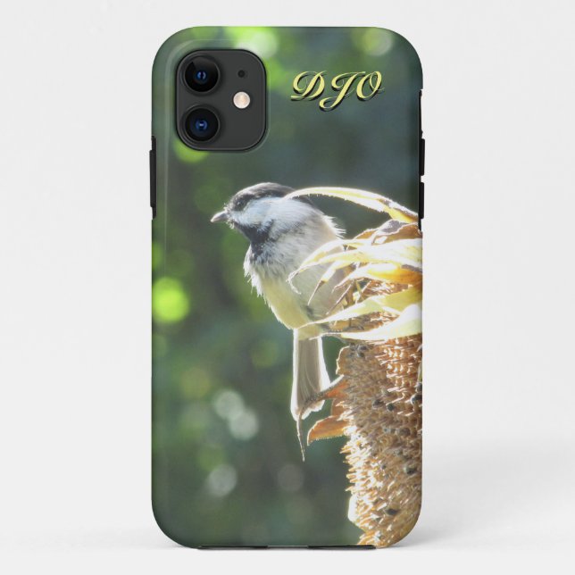 Capa Para iPhone 11 Colheita de Girassol em Frango (Verso)