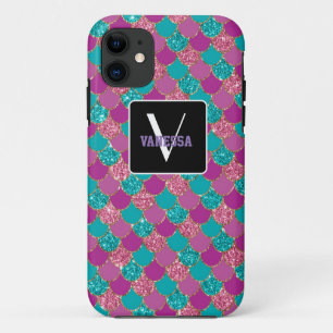 Capa Para iPhone 11 Colorida Sereia - Personalize seu