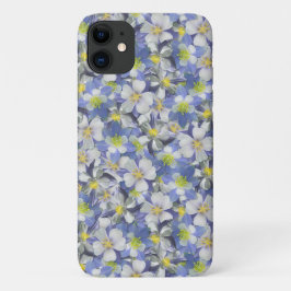 Capa Para iPhone 11 Columbines Padrão Sem Costura