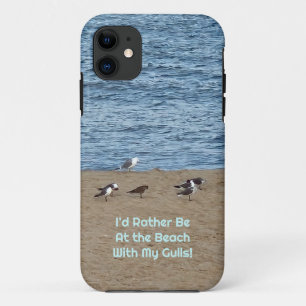 Capa Para iPhone 11 Com Meus Gaivotas