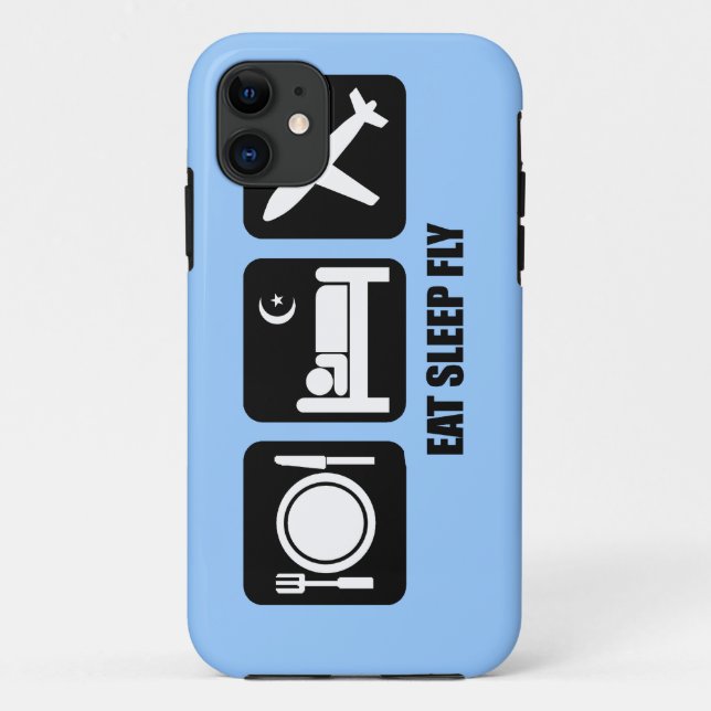 Capa Para iPhone 11 coma a mosca do sono (Verso)