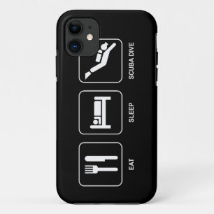 Capa Para iPhone 11 Coma A Unidade Scuba Sleep