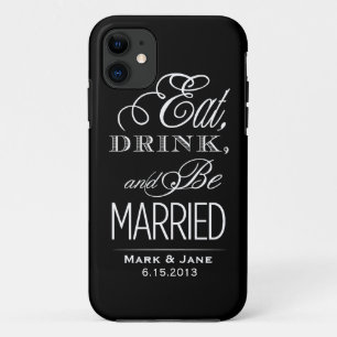 Capa Para iPhone 11 Coma Bebida e se case