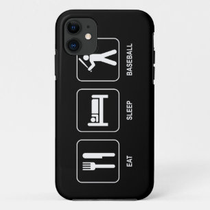 Capa Para iPhone 11 Coma o basebol do sono