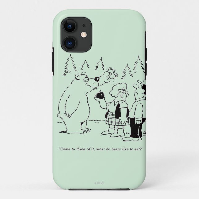 Capa Para iPhone 11 Comensal dos ursos (Verso)