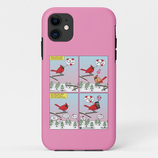 Capa Para iPhone 11 Comic. Chamadas de Amargo Moderna (Verso)