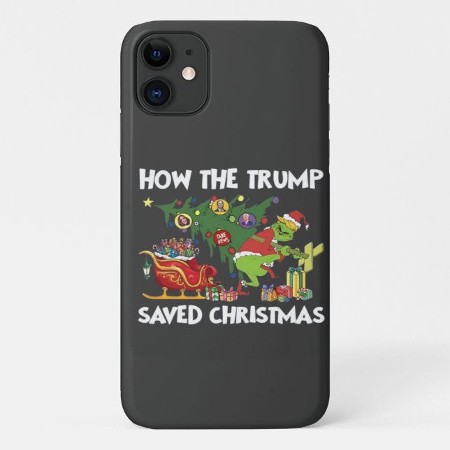 Capa Para iPhone 11 Como A Armadilha Salvou O Natal (Verso)