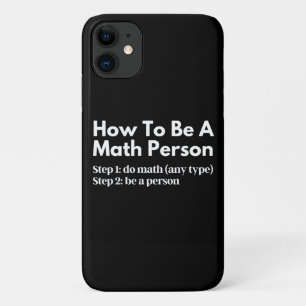 Capa Para iPhone 11 Como Ser Uma Pessoa De Matemática