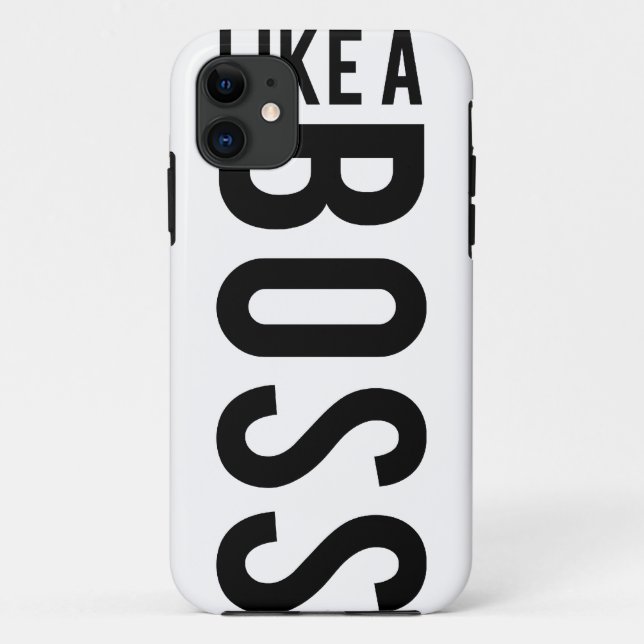 Capa Para iPhone 11 COMO um CHEFE (Verso)
