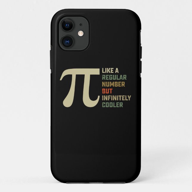 Capa Para iPhone 11 Como um Número Normal, mas infinitamente mais Lega (Verso)