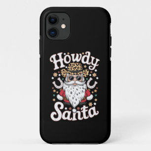 Capa Para iPhone 11 Como vai Papai Noel Presente de Natal do Rodeio do