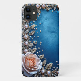 Capa Para iPhone 11 Composição Floral Elegante