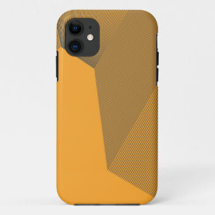 Capa Para iPhone 11 Conceito moderno, urbano, amarelo, negrito simples