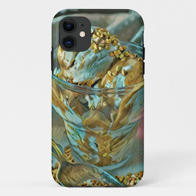 Capa Para iPhone 11 cone de sorvete de Verão (Verso)
