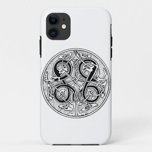 Capa Para iPhone 11 Conexão celta sobre qualquer cor (Verso)