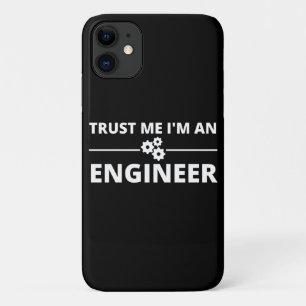Capa Para iPhone 11 Confie em mim, sou um Engenheiro