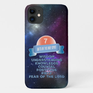 Capa Para iPhone 11 Confirmação 7 Presentes do Espírito Santo