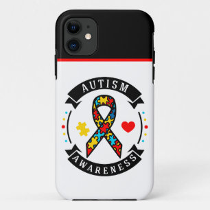Capa Para iPhone 11 Consciência Autismo - Caso Difícil do Apple iPhone