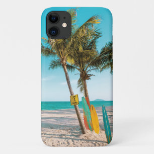 Capa Para iPhone 11 Conselhos de surf no travesseiro decorativo de pra
