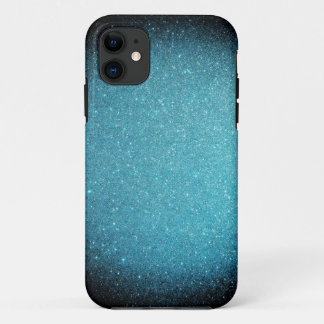 Capa Para iPhone 11 Contraste azul Satur do hipster do brilho do