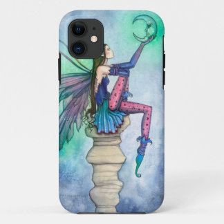 Capa Para iPhone 11 Conversa com a Fada da Lua Arte Fantasia