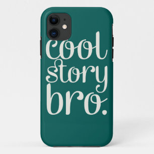 Capa Para iPhone 11 Cool Story Bro Green