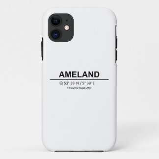 Capa Para iPhone 11 Coordenadas Ameland