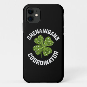 Capa Para iPhone 11 Coordenador de Travessuras Engraçado Dia de São Pa