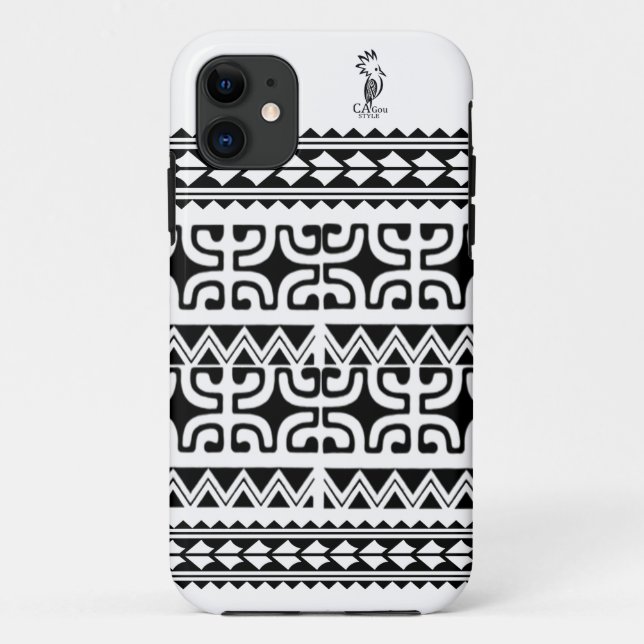 Capa Para iPhone 11 Coque iPhone/iPad Tribal  Ethnique (Verso)