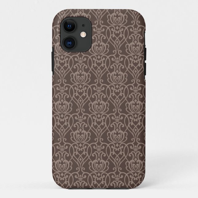 Capa Para iPhone 11 Cor damasco 6 (Verso)