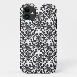 Capa Para iPhone 11 Cor damasco Negra Dramática