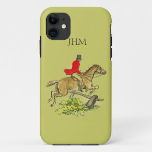 Capa Para iPhone 11 Cor Khaki feita sob encomenda do cavalo do caçado