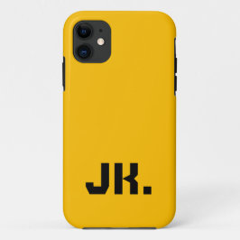 Capa Para iPhone 11 Cor Sólida Amber | Mínimo inicial