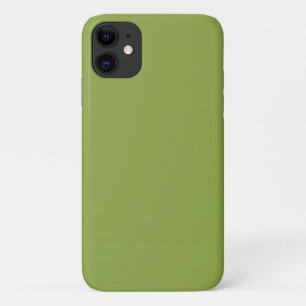 Capa Para iPhone 11 Cor Verde Lima Moderado Sólido