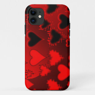 Capa Para iPhone 11 Corações