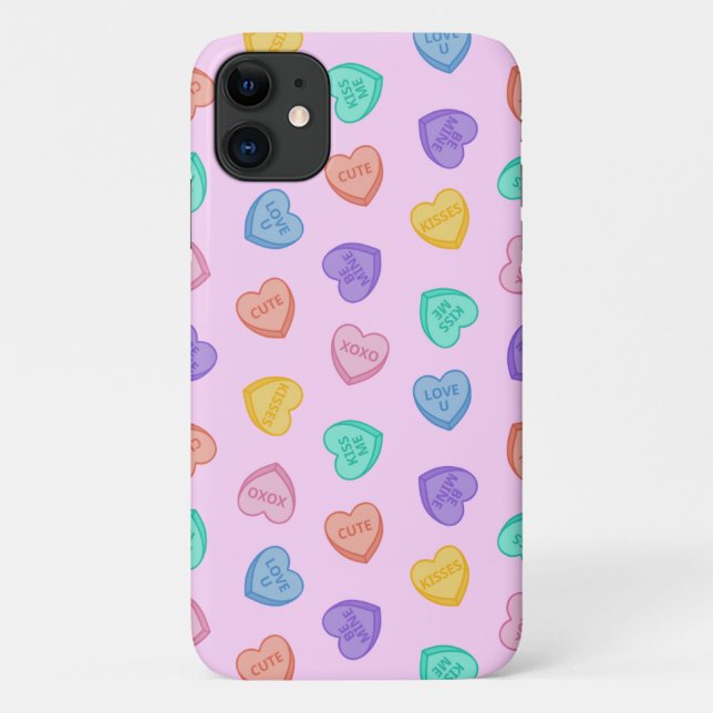 Capa Para iPhone 11 Corações de Bala (Verso)